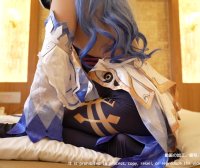 原◯ 甘雨のコスプレで耳舐めASMR♥【耳舐めASMR】Cosplay Ear Licking ASMR