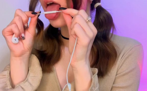 高颜值毛妹实力舔耳-毛妹不冷