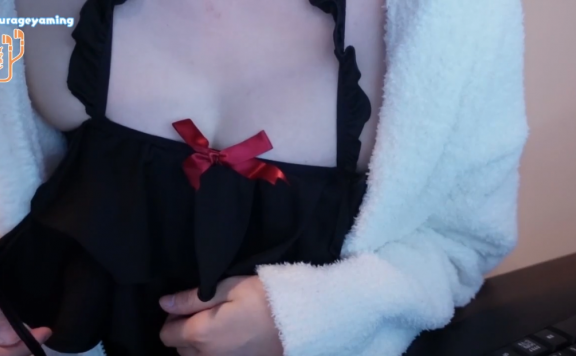 【KU100高音質】ゆったりセクシー衣装で雑談回！少し耳舐めしたり！（次回は少し激しめ♡の耳舐め配信か顔出しセクシー回の予定！） – 20220311