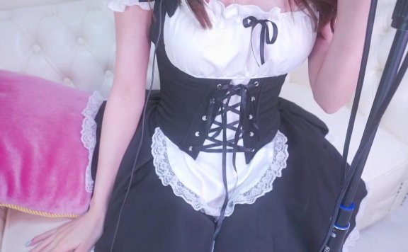 【高画質実写_限定】セクシーメイドさんの癒しの耳舐め責め♡【ASMR】Ear licking – 20220530